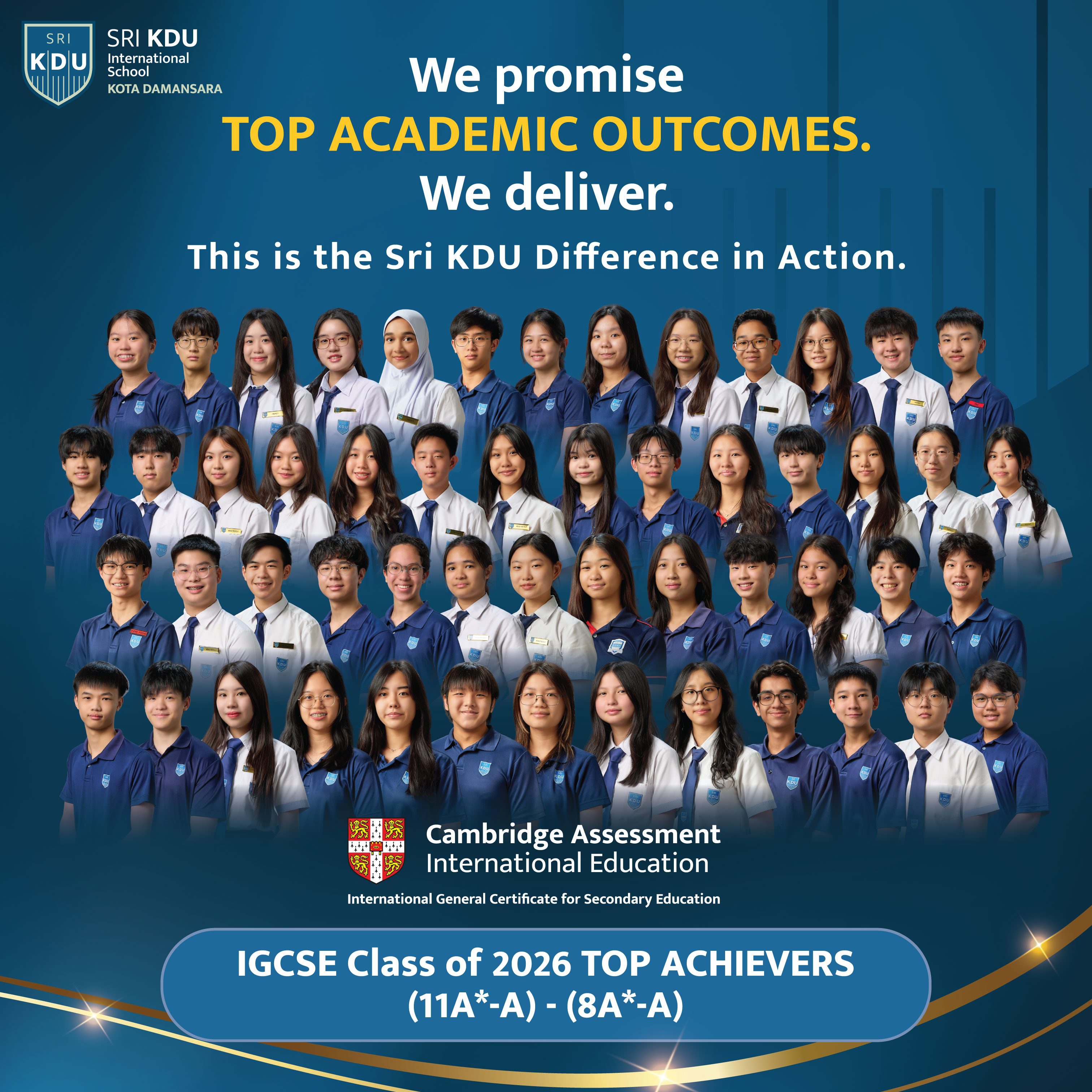1 in 3 Students from Sri KDU International School Kota Damansara Achieve 8 A Grades and Above in Exceptional 2026 IGCSE Results