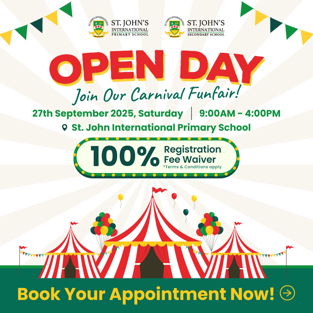 Join the Carnival Open Day 2025 at SJIP & SJIS
