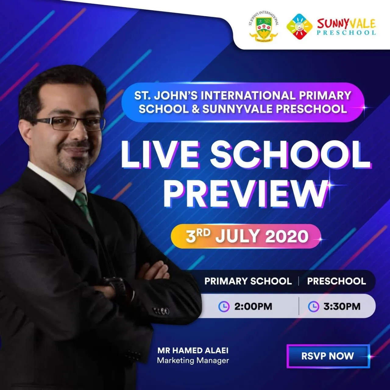 St. John’s International Primary School - Live School Preview (3 July 2020)