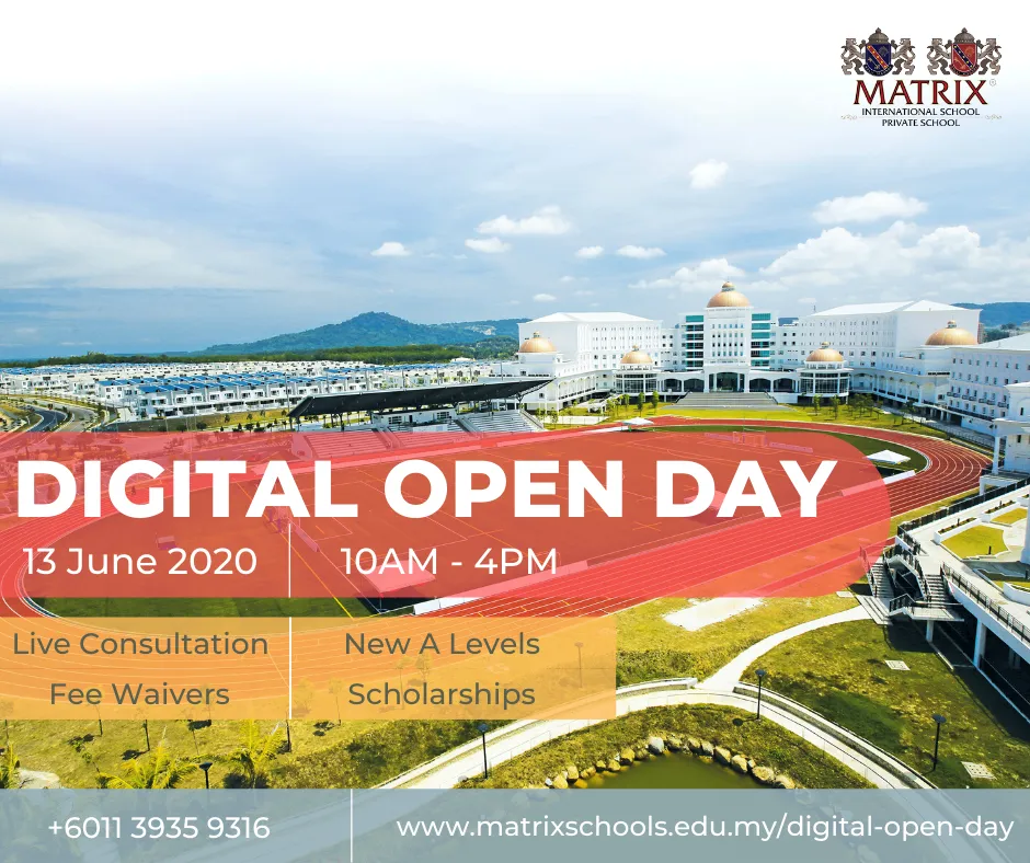 13 June 2020 Digital Open Day @ Matrix Global Schools