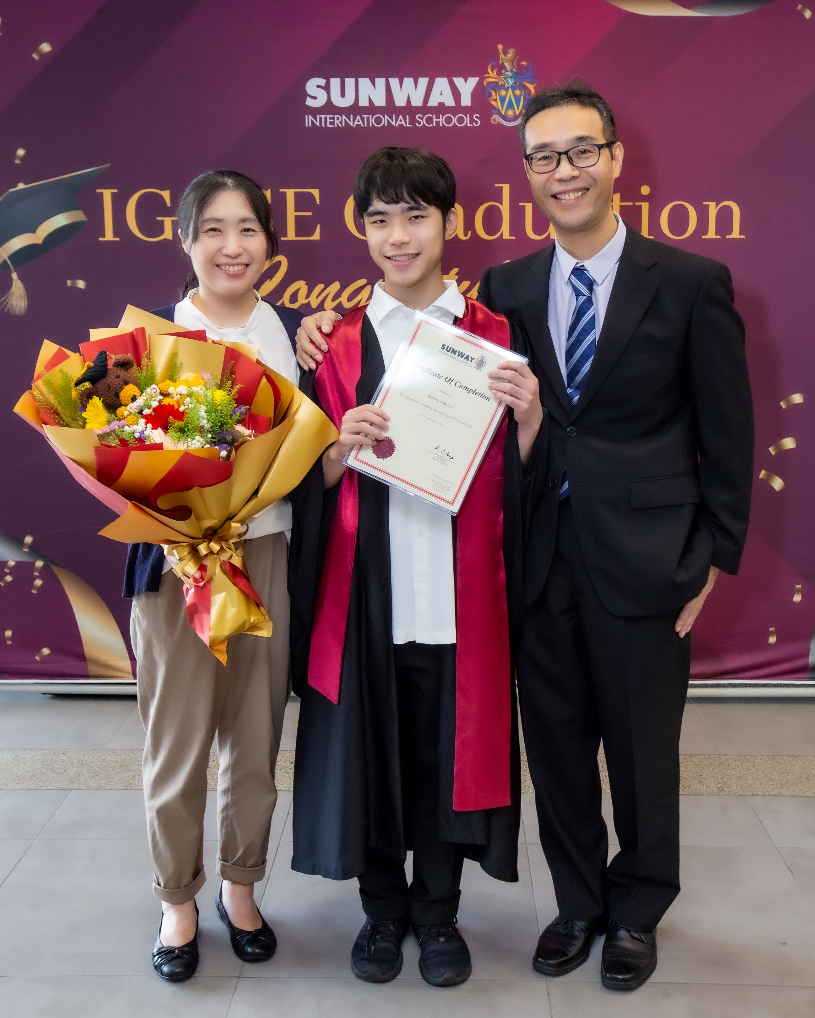 Sunway International Schools Student - Receives OCLA and Named Top in Malaysia for Cambridge IGCSE History