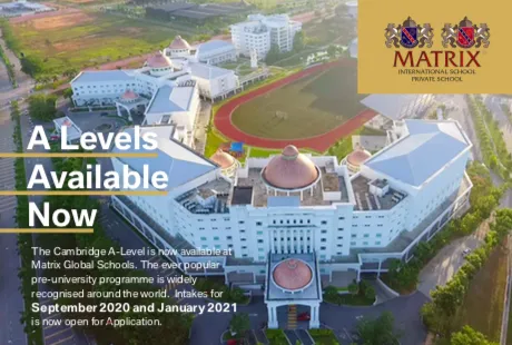 Cambridge A Levels is Available at Matrix Global Schools