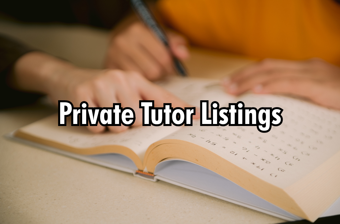 Private Tutor Listings