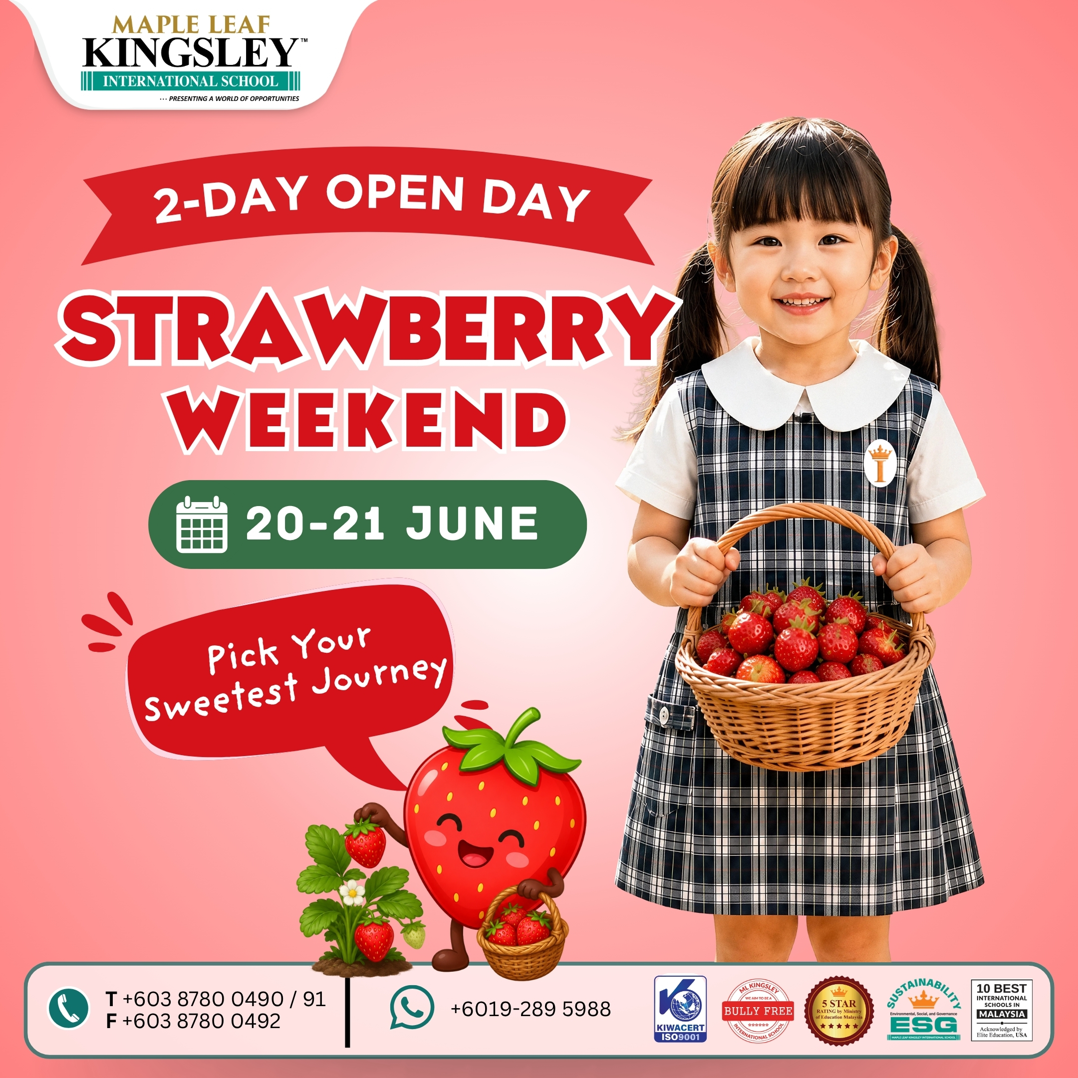Join Maple Leaf Kingsley's Strawberry Weekend this June!