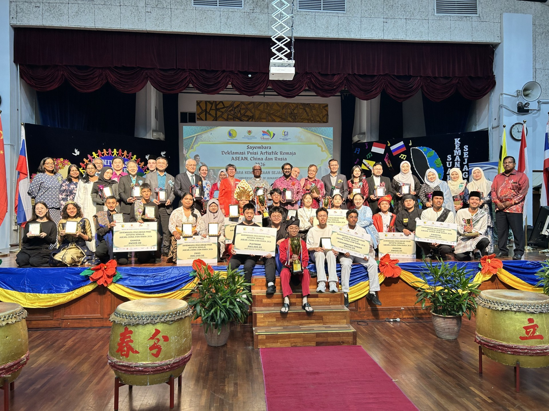 Wesley Methodist School Kuala Lumpur (International) Hosted International Youth Poetry Showcase Celebrating Bahasa Melayu, Culture and Humanity