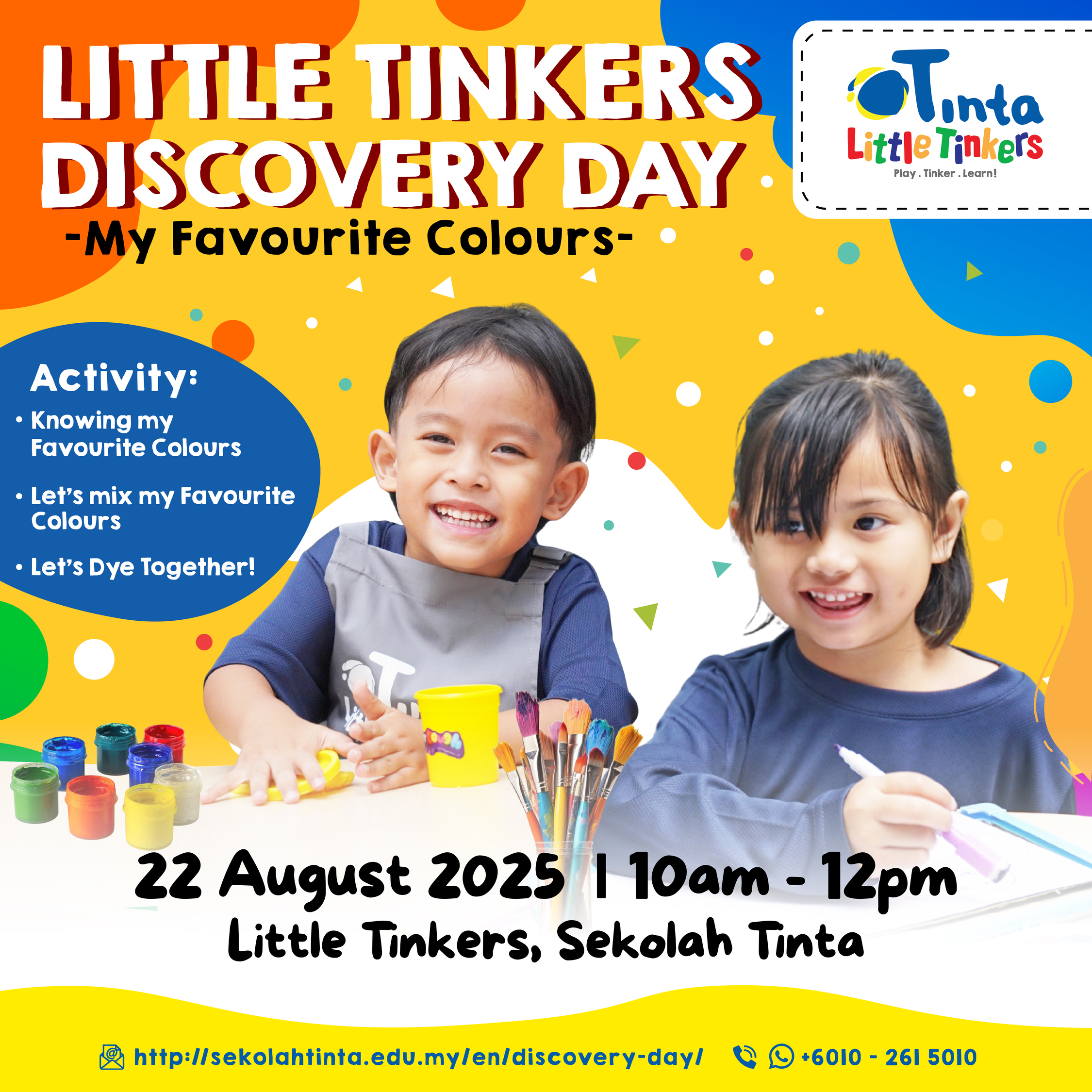 Sekolah Tinta Discovery Day!
