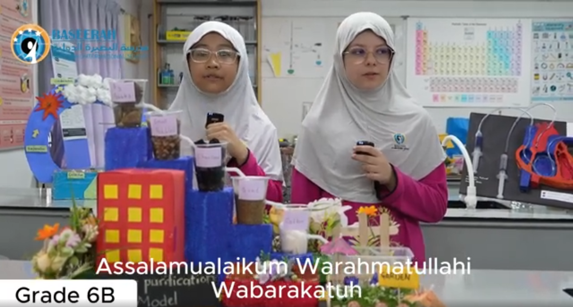 Baseerah Students Explore Science Through a Creative Water Cycle Project