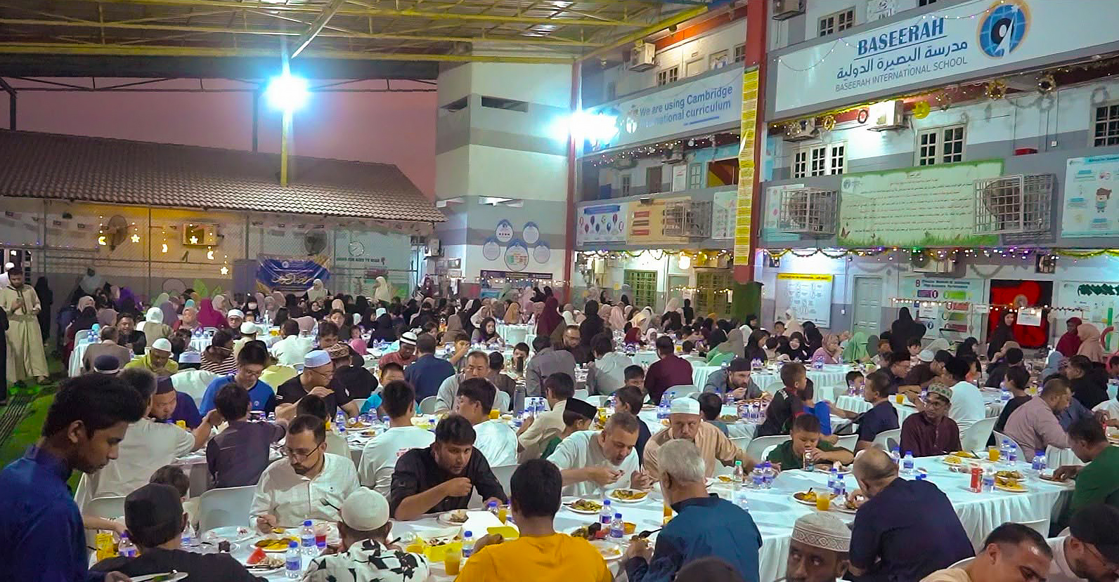A Beautiful Evening of Iftar Together at Baseerah International School