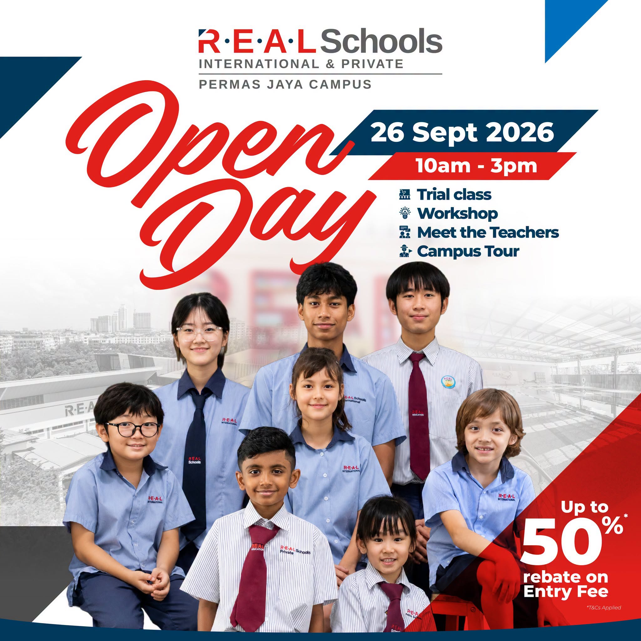 REAL Schools Johor Bahru Open day
