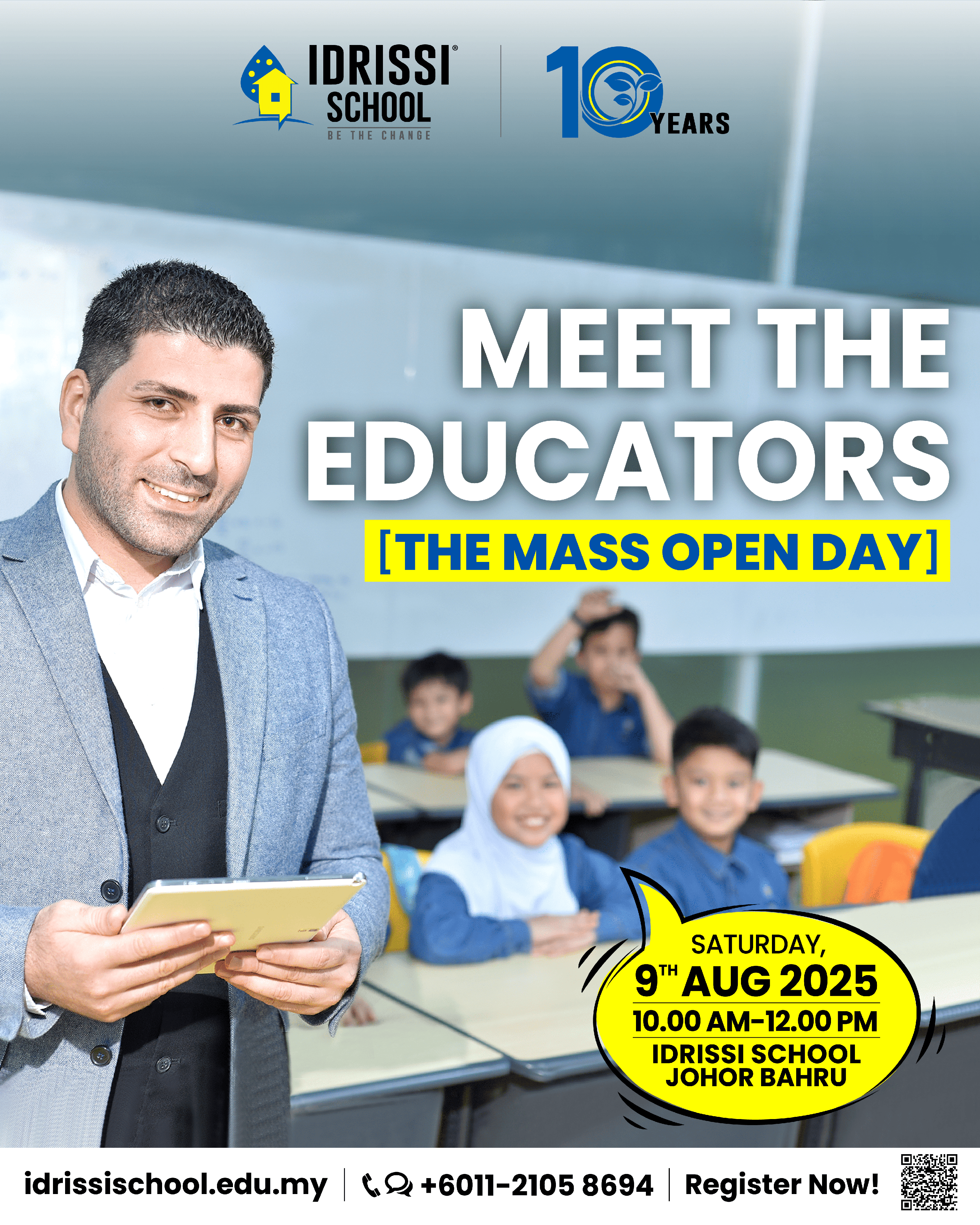 [IDRISSI International School] Mass Open Day: Meet the Educators