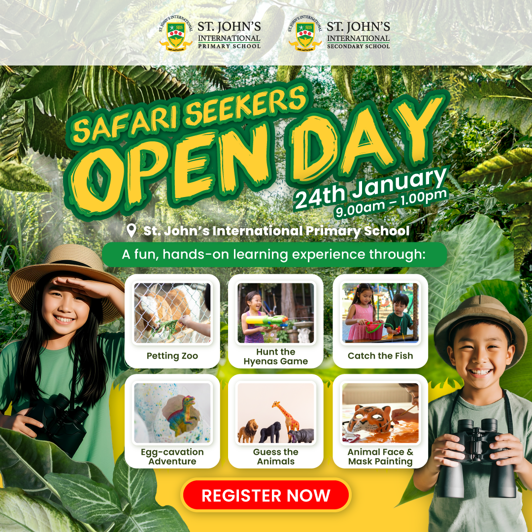 SJIP & SJIS Safari Seekers Open Day