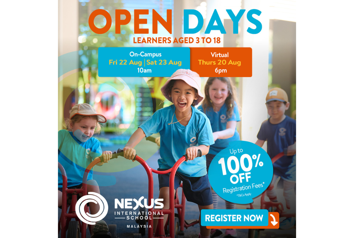 Nexus International School | Open Days in August 2025