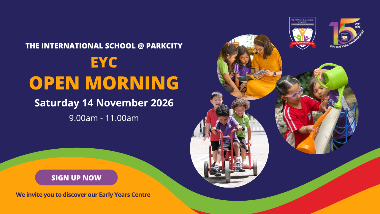 Experience Learning Through Play at the ISP Early Years Centre Open Morning