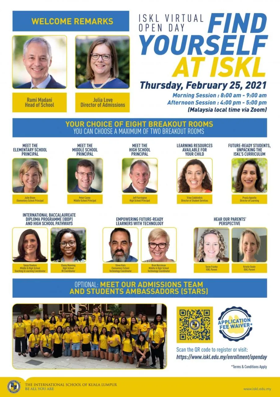 ISKL Open Day: Let's Stay Connected!